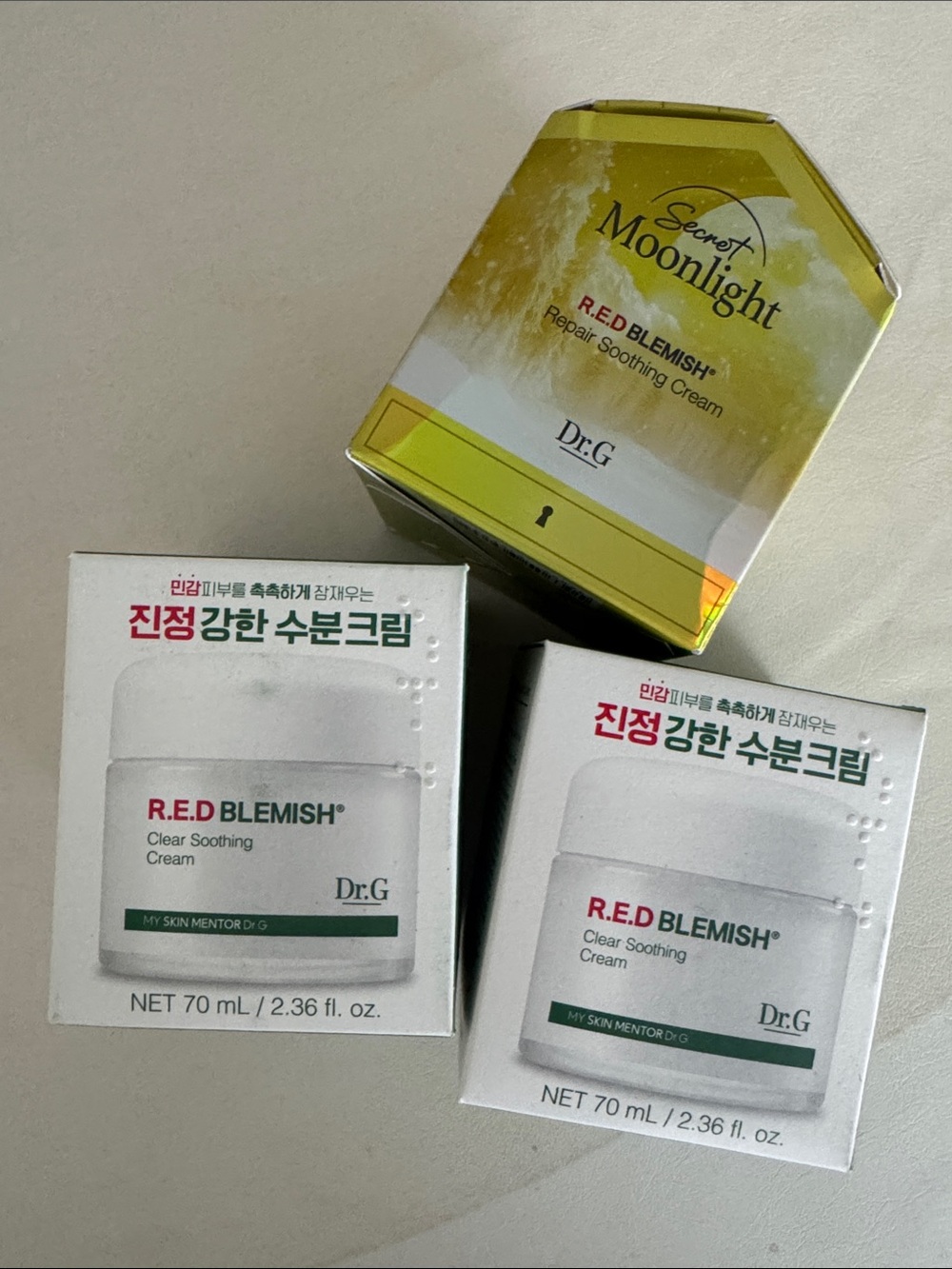 Dr.G R.E.D Blemish Clear Soothing Cream (Set of 3)